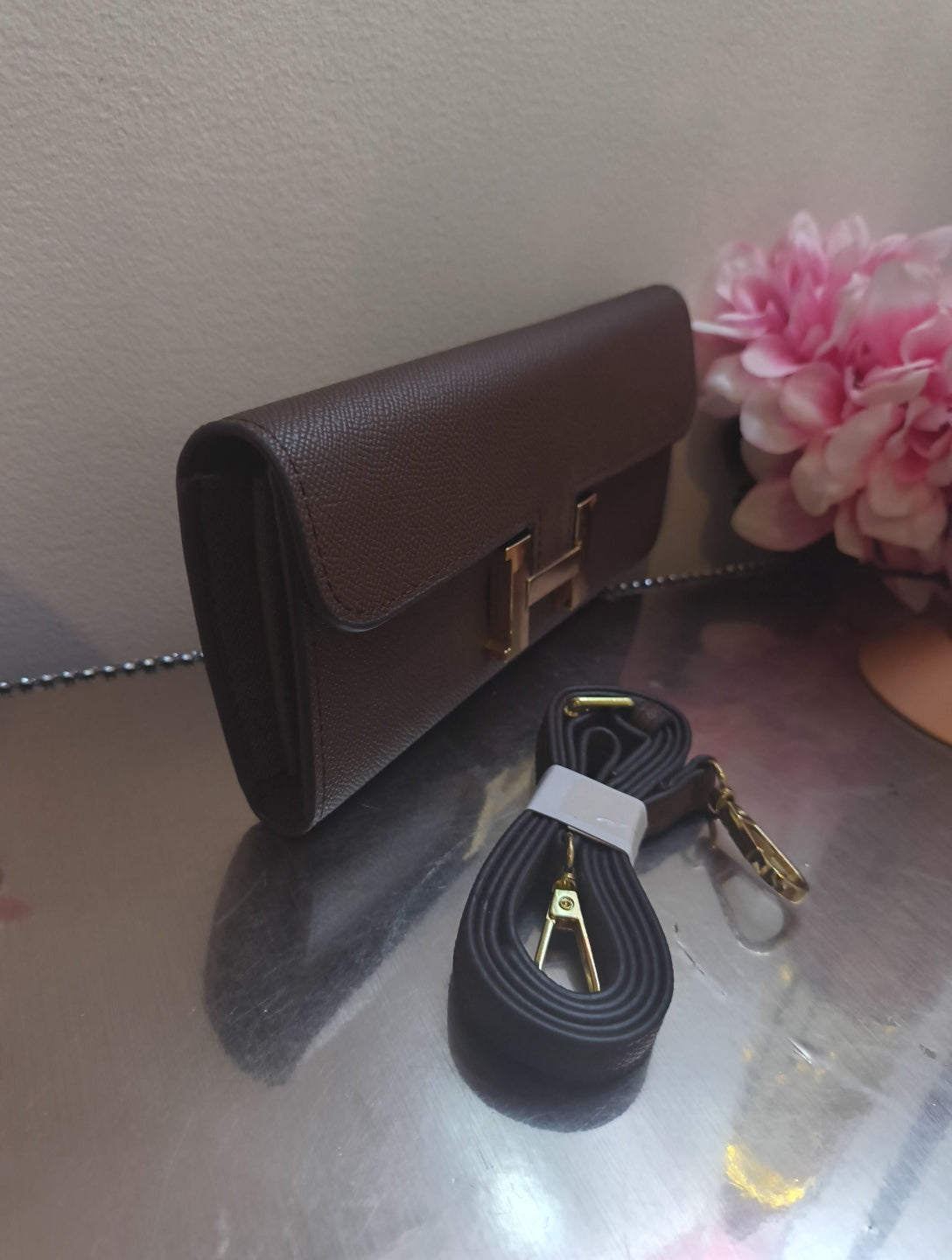 Chocolate Kiss Crossbody Wallet
