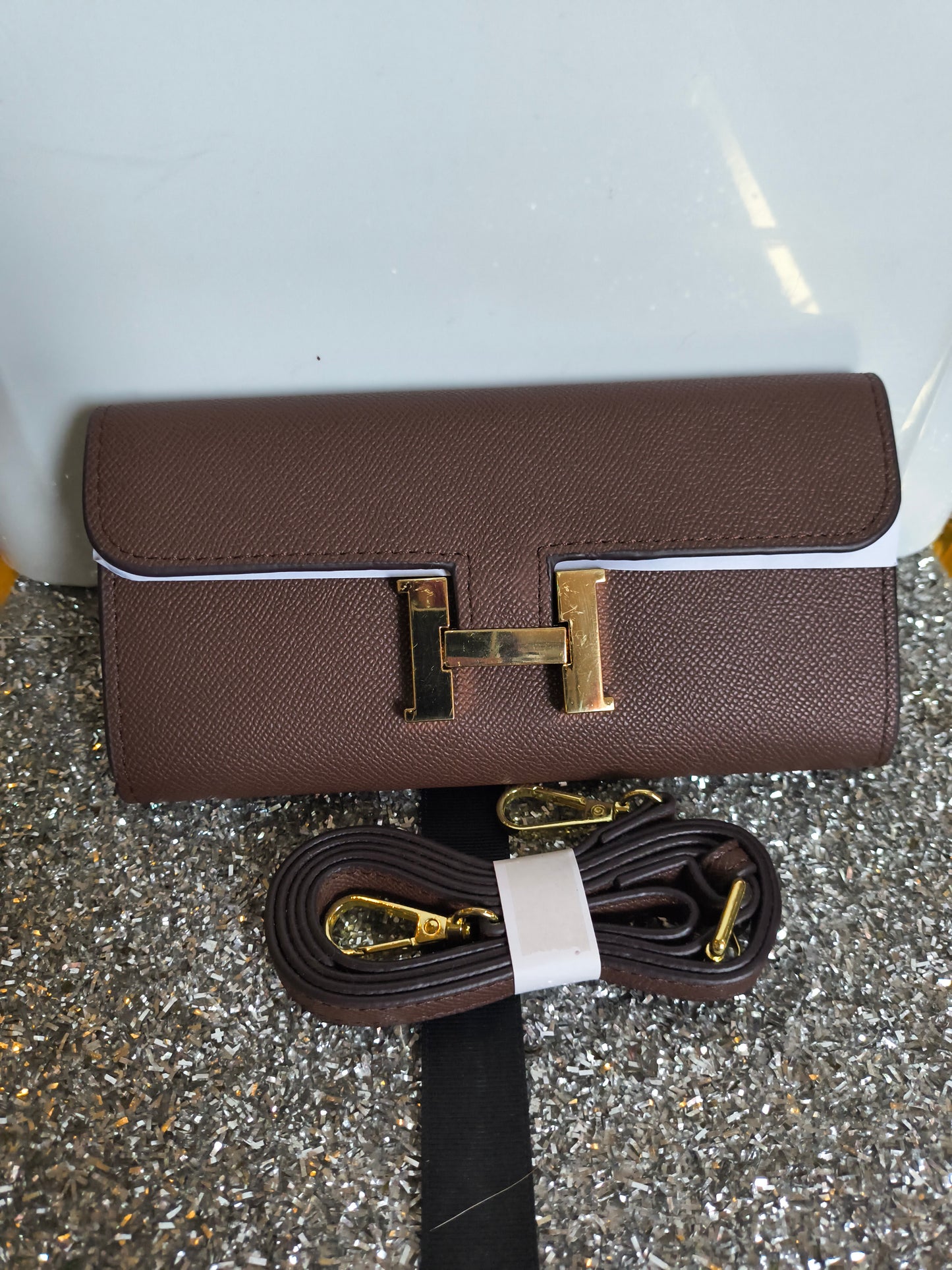 Chocolate Kiss Crossbody Wallet