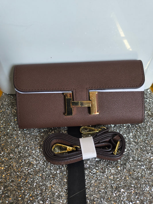 Chocolate Kiss Crossbody Wallet