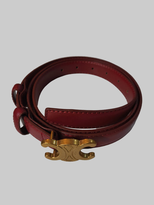 Crimson Charm Belt