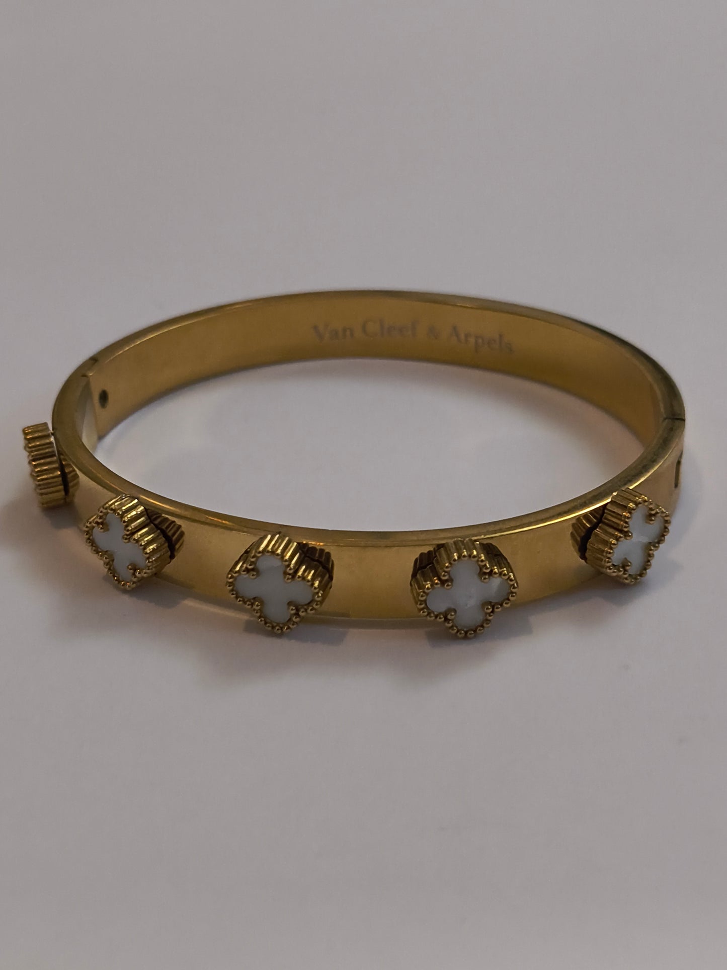 Petal Charm Bangle